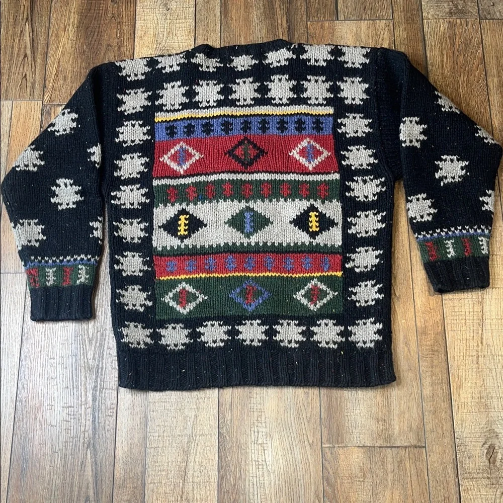 Woolrich vintage Multicolor Patterned Crewneck Sweater - Picture 6 of 6
